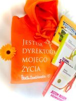 Bluza z kapturem ” Jestem dyrektorem mojego życia” - obrazek 4
