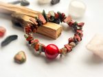 Bransoletka Jesienne Połączenie Kamieni