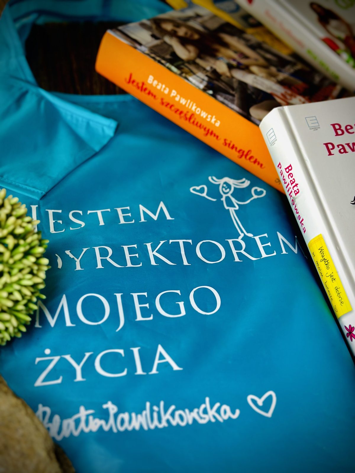Torba na ramię wielokrotnego użytku z napisem "Jestem dyrektorem mojego życia" - obrazek 12