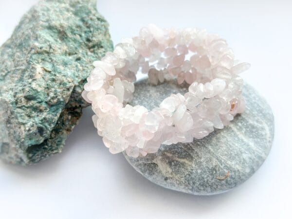 bransoletka z plecionego kwarcu