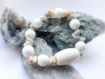 Bransoletka z jadeitu i kwarcu - obrazek 4