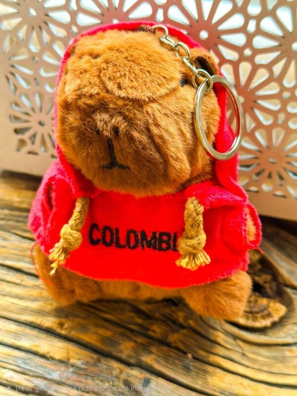 Pluszowa Kapibara – pamiątka z Kolumbii