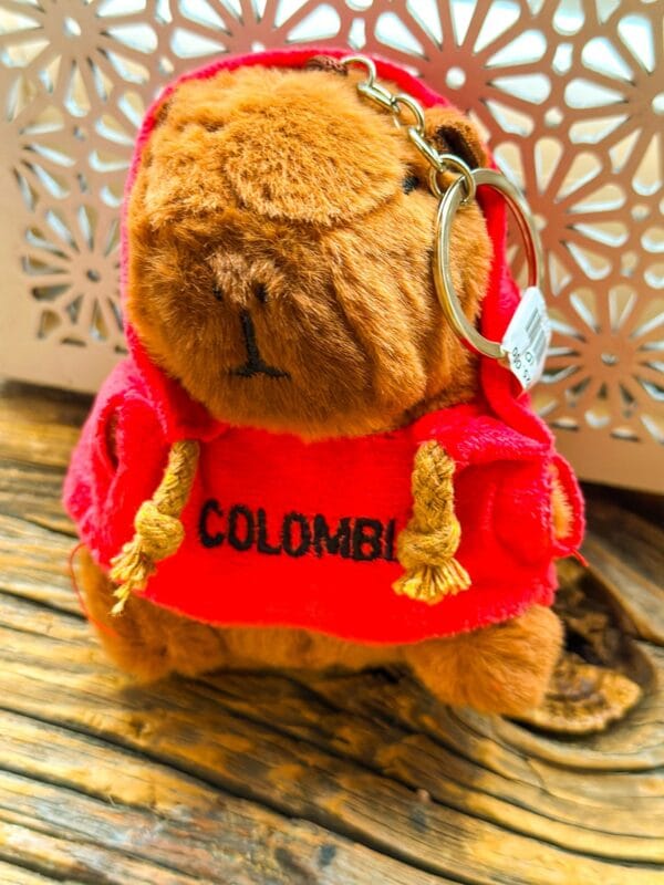 Pluszowa Kapibara – pamiątka z Kolumbii