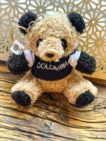 Pluszowa zabawka z haftem „Kolumbia” – pamiątka z podróży