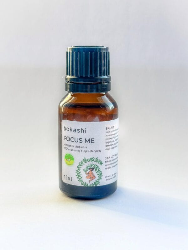 Mieszanka na koncentrację Focus Me, 100% naturalne olejki eteryczne