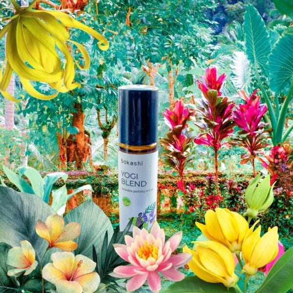 Naturalne, zdrowe perfumy Tropikalny ogród (Yogi Blend)