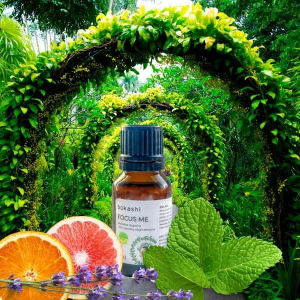 Mieszanka na koncentrację Focus Me, 100% naturalne olejki eteryczne