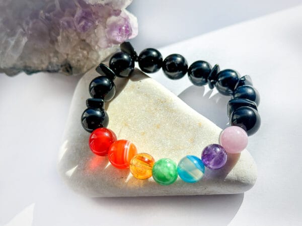 Bransoletka czakralna inspirowana żywiołem Ziemi