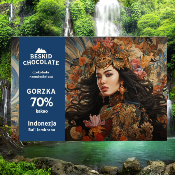 Czekolada gorzka Indonezja Bali Jembrana 70% kakao, 70 g
